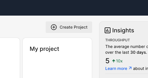 Create a project